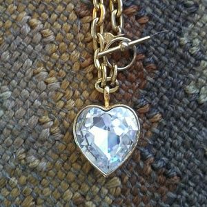Tarina Tarantino Gold Heart Necklace